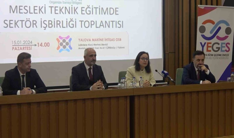 Yalova OSBde Mesleki Teknik Eğitimde İşbirliği Toplantısı