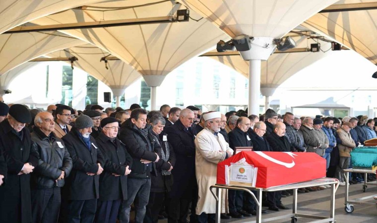 Yargıtay 9. Hukuk Dairesi Üyesi Şahin Çil, Ankarada son yolculuğuna uğurlandı