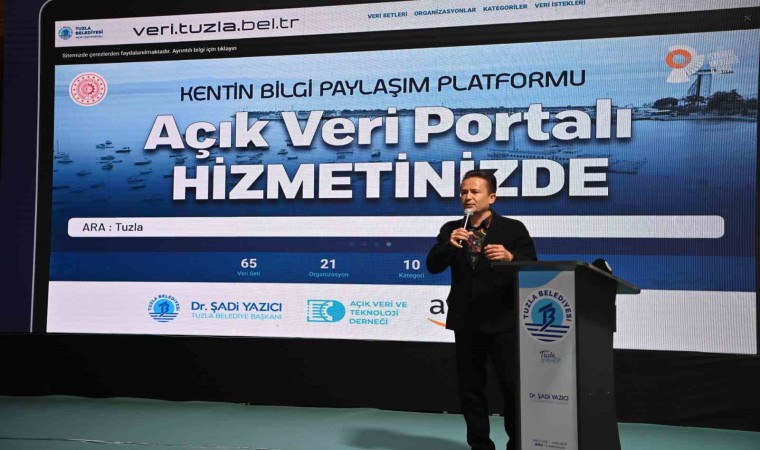 ‘Yerel Yönetimler Açık Veri Endeksi 2023te birinci Tuzla Belediyesi oldu