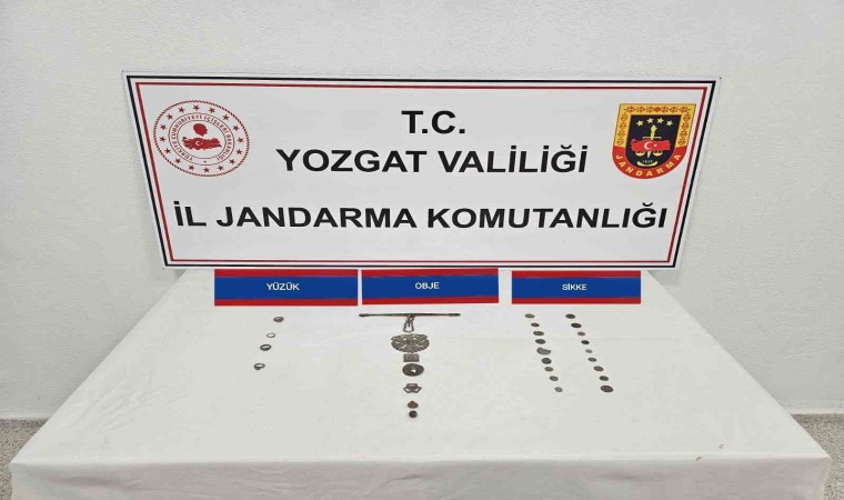 Yozgatta 29 parça tarihi eser ele geçirildi