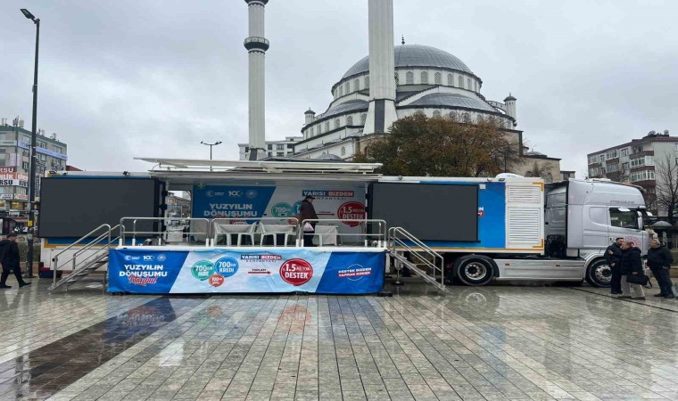 Yüzyılın Dönüşümü İstanbul için bilgilendirme tırları yollarda