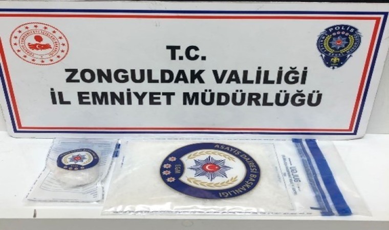 Zonguldakta uyuşturucu operasyonunda 2 tutuklama