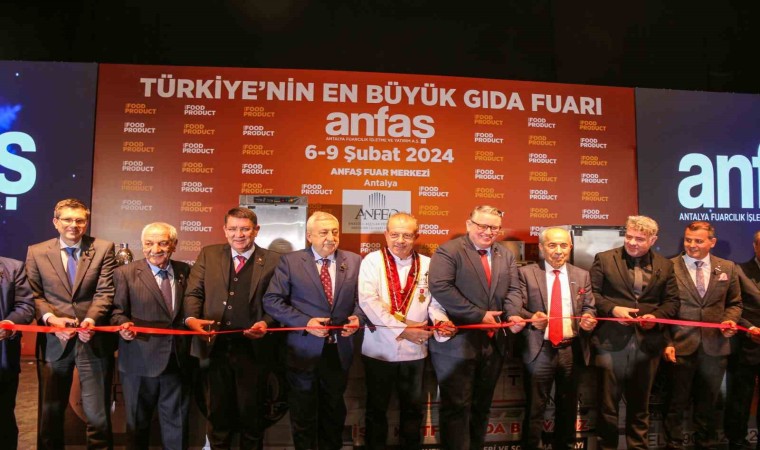 50 bin ziyaretçinin ağırlanacağını 30. Uluslararası Gıda ve İçecek İhtisas Fuarı açıldı