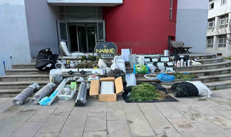 Adanada narkotik polisleri 10 kilo bonzai ele geçirdi