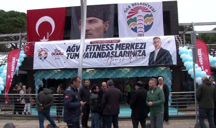 Ağvada fitness merkezinin açılışını yapan Başkan Ocaklı: Bizi izlemeye devam edin, projelerimizi yapmaya devam ediyoruz