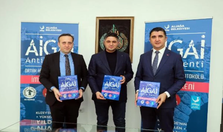 Aigai kazılarına destek için protokol imzaladılar