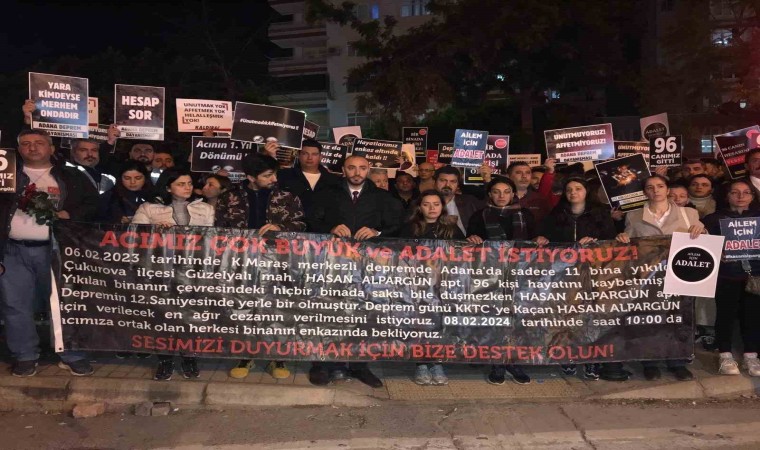 Alpargün Apartmanında ölen 96 kişi için yürüyüş düzenlendi