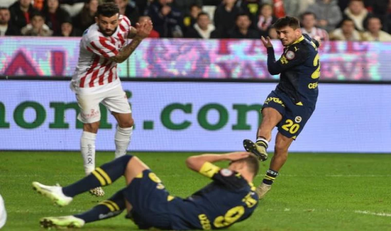 Antalyaspor - Fenerbahçe (FOTOĞRAFLAR)