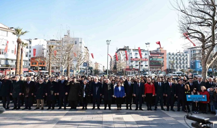 Atatürkün Denizliye gelişinin 93. yıldönümü anıldı