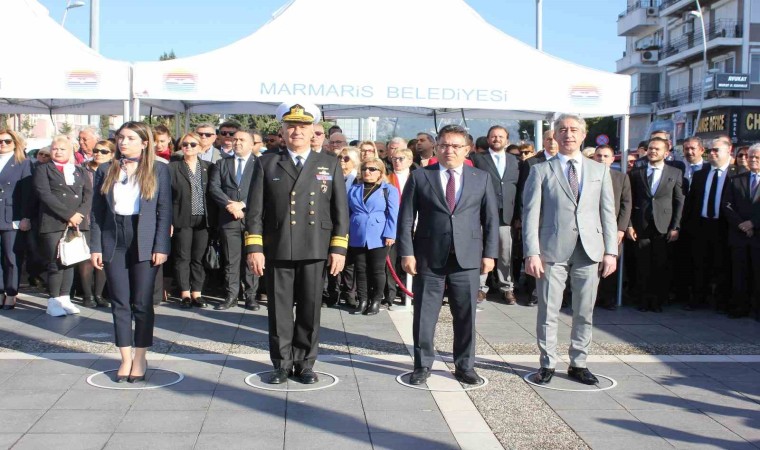 Atatürkün Marmarise gelişinin 89.yıldönümü törenle kutlandı