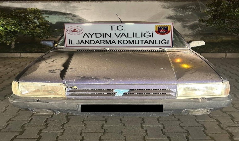 Aydında çalınan otomobil İzmirde bulundu