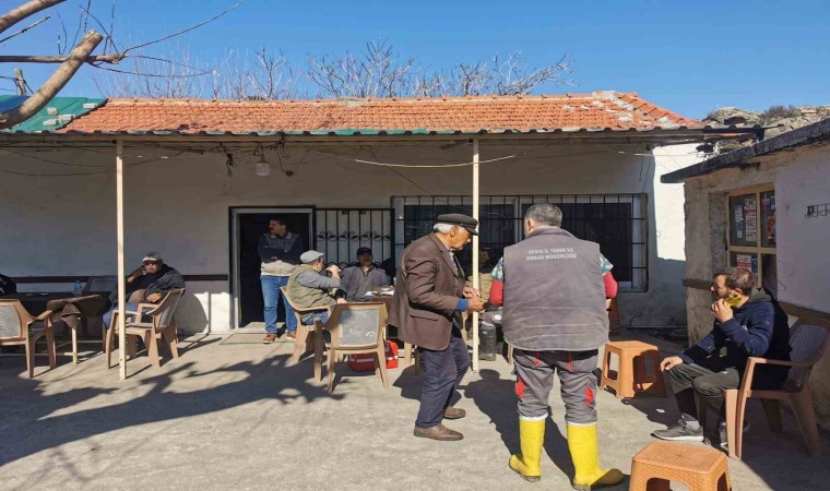 Aydında hayvan sağlığı saha çalışmaları devam ediyor