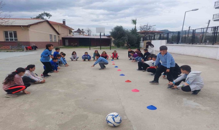 Aydında minikler, sporu yaşam tarzı haline getiriyor