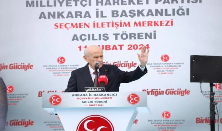 Bahçeli: Bugünkü CHP yönetimi, PKK’nın eline geçmiştir