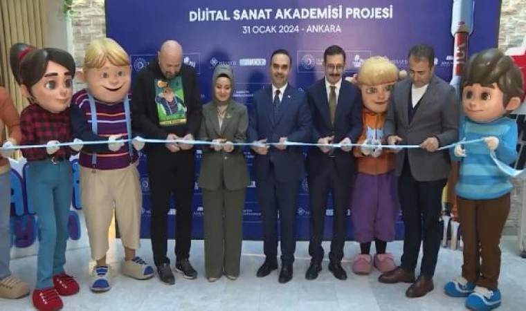 Bakan Kacır, ’Dijital Sanat Akademisi’nin açılışına katıldı