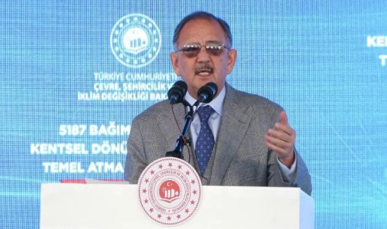 Bakan Özhaseki: İstanbul’u yenilememiz, dönüştürmemiz lazım