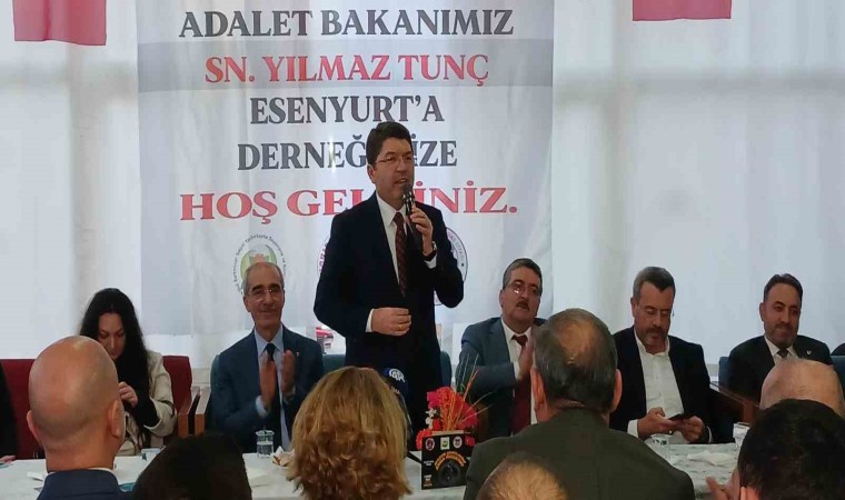 Bakan Tunç: Esenyurtta, tüm adliyeleri tek çatı altında toplayabilecek arsamızı tahsis ettirdik