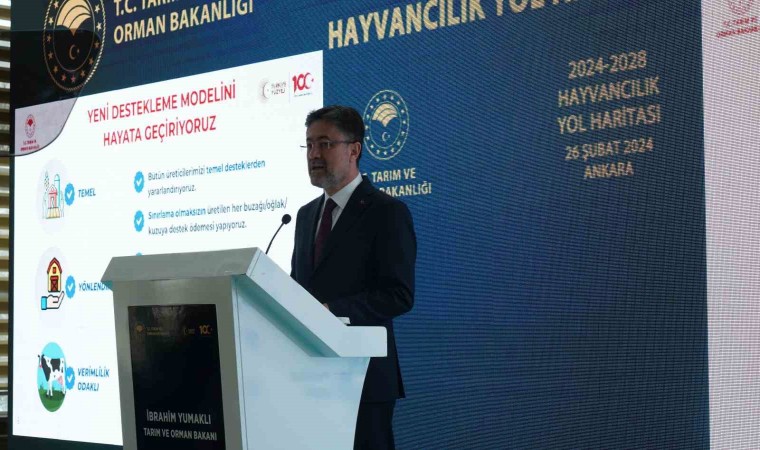 Bakan Yumaklı, Türkiyenin 2024-2028 hayvancılık yol haritasını paylaştı