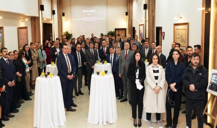 Bakırköy Adliyesinde 6 Şubat depremlerinde hayatını kaybedenler anıldı