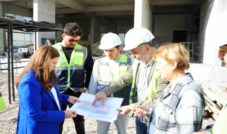 Balçovada ikinci yurtta da çalışmalar tamamlanmak üzere