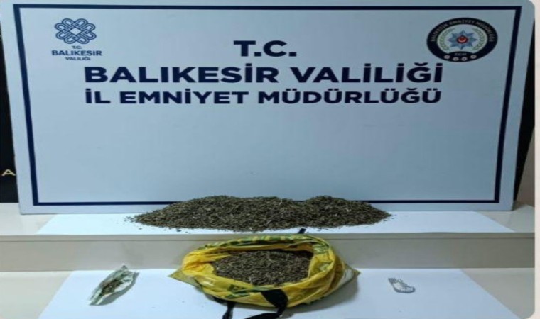 Balıkesirde uyuşturucu taciri 2 kişi tutuklandı