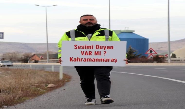 Başkan adayı olduğu Kahramanmaraş’a, 8 gündür yürüyor