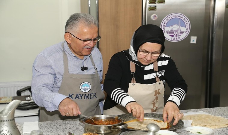 Başkan Büyükkılıç, eşi ile Kayseri Yağlaması yaptı