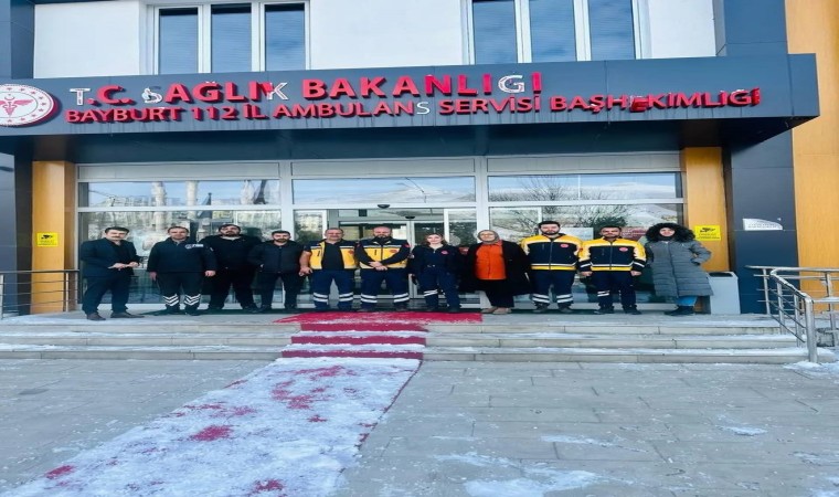 Bayburtta sağlık personellerince beyaz kod tatbikatı gerçekleştirildi