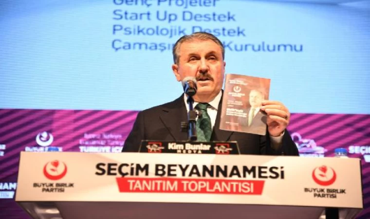 BBP, seçim beyannamesini açıkladı