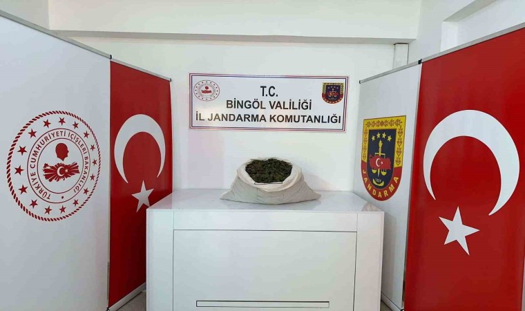 Bingölde 5 kilo uyuşturucu madde ele geçirildi