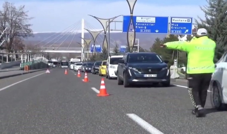 Bingölde trafik ekiplerinin denetimleri devam ediyor