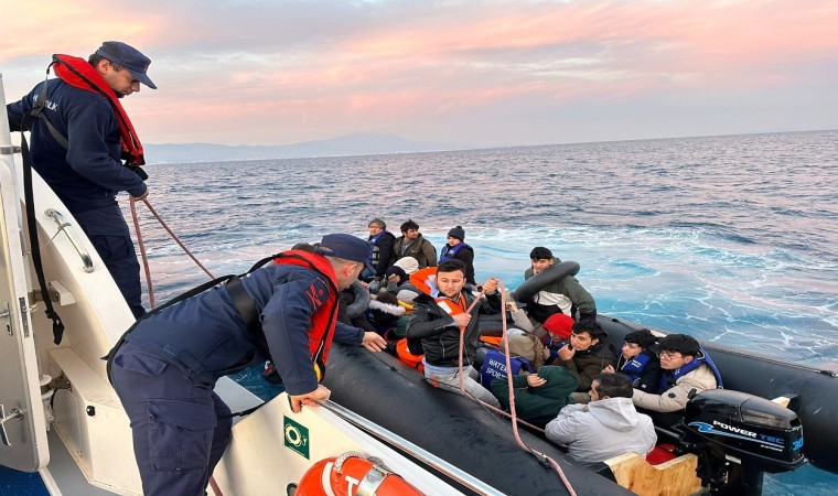 Bodrumda 37 düzensiz göçmen yakalandı