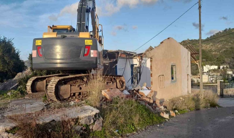 Bodrumda kaçak yapılaşma ile mücadele sürüyor