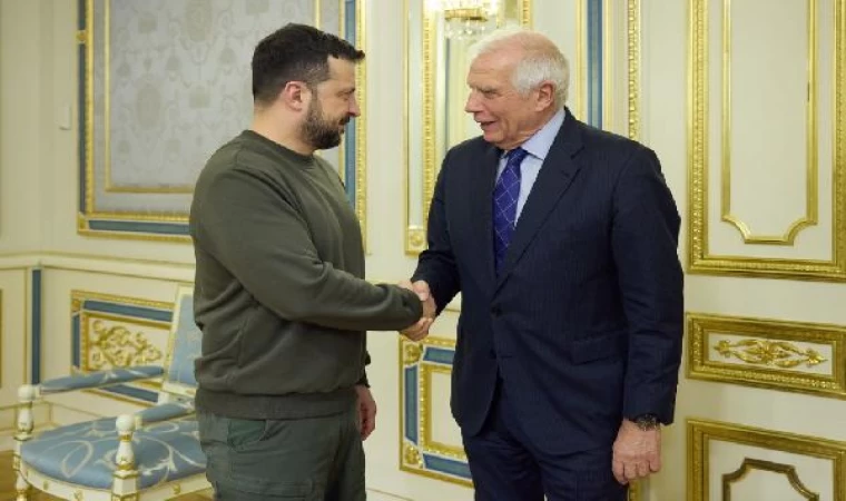 Borrell, Zelenski ile Kiev’de bir araya geldi