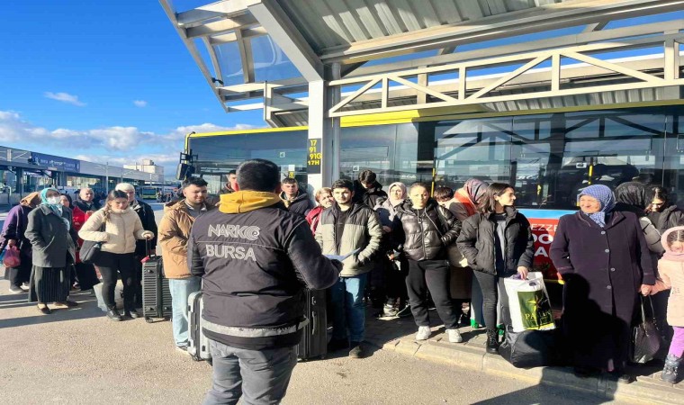 Bursada narkotik polisleri farkındalık eğitimi gerçekleştirdi