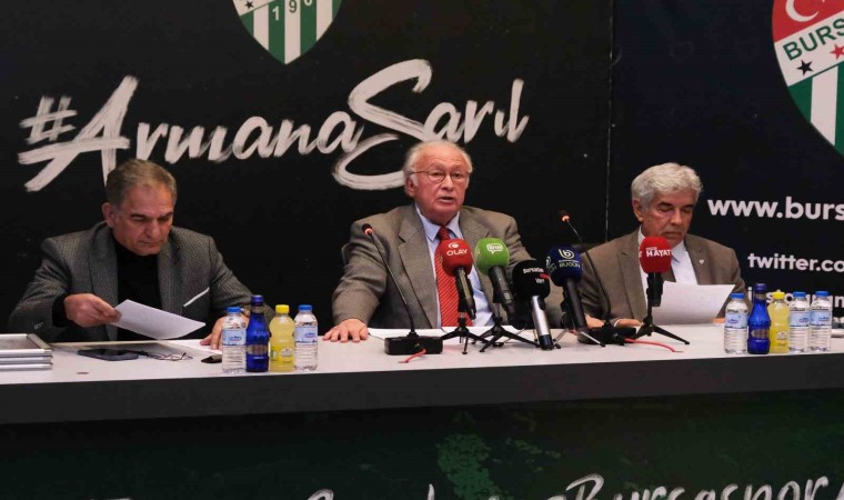 Bursaspor Başkanı Sinan Bür: “Bursaspor önce ayağa kalkacak, sonra koşacak”