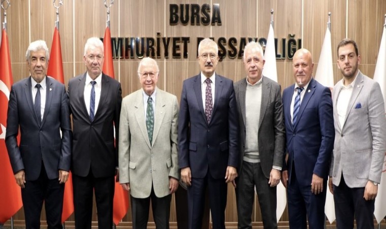 Bursaspor yönetimi, Bursa Cumhuriyet Başsavcısı Ramazan Solmazı ziyaret etti