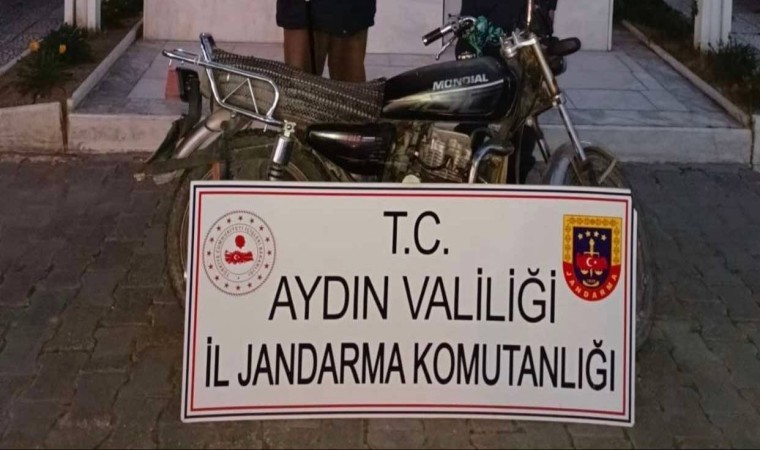 Çalınan motosikleti jandarma buldu