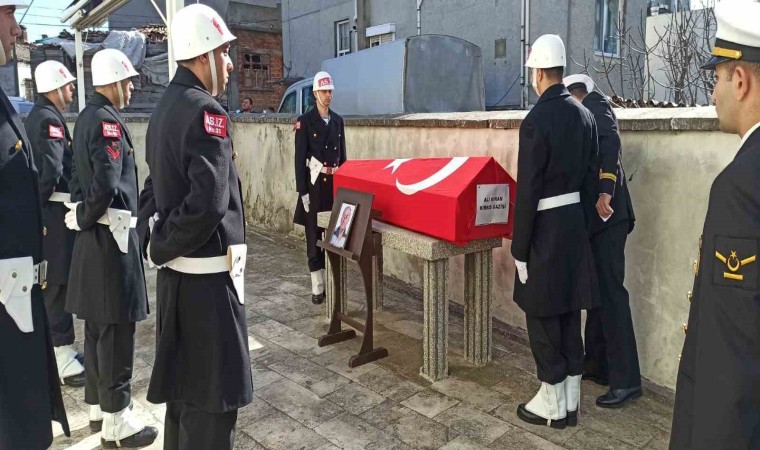 Çanakkalede Kıbrıs Gazisi son yolculuğuna uğurlandı