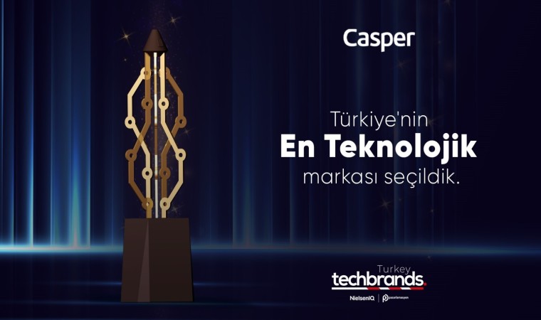 Casper ‘En Teknolojik Bilgisayar Markası ödülünü aldı