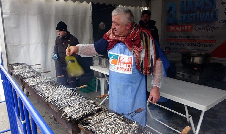 Çekmeköyde 5 ton hamsi, horon ve doyasıya eğlence