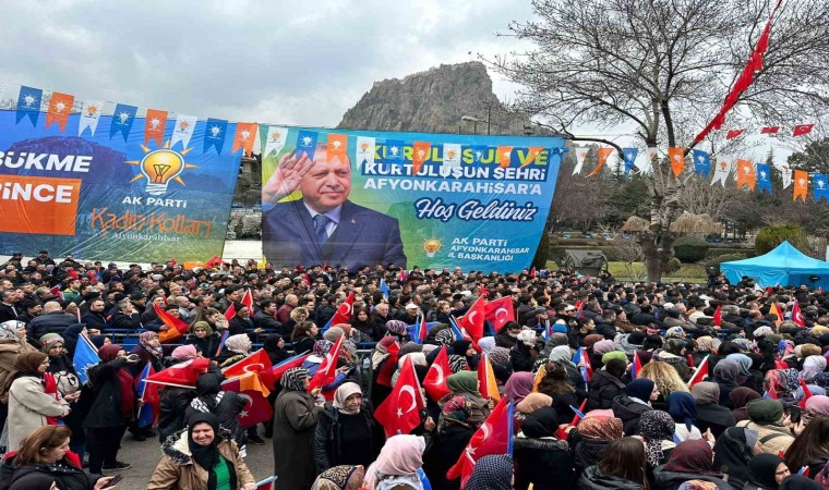 Cumhurbaşkanı Erdoğan Afyonkarahisarda