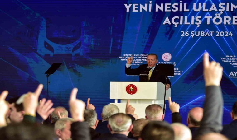 Cumhurbaşkanı Erdoğan: “İstanbula nimet olarak bakanlar, ihmalkarlıkları ile şehrin bitkisel hayata girmesine sebep oldu”