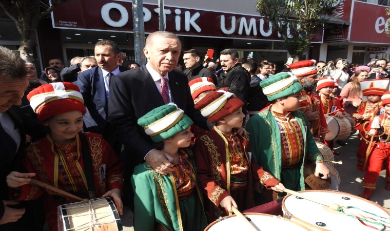 Cumhurbaşkanı Erdoğan Manisada