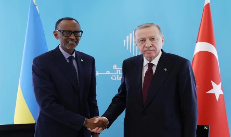 Cumhurbaşkanı Erdoğan, Ruanda Cumhurbaşkanı Kagame ile görüştü