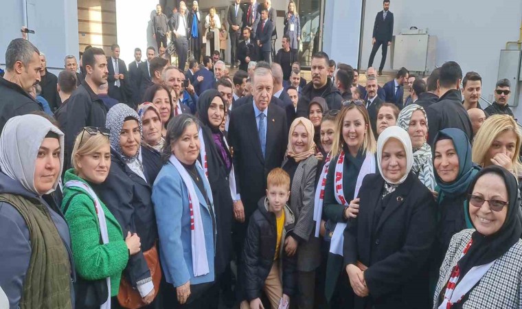 Cumhurbaşkanı Erdoğan, Zonguldak Belediyesini ziyaret etti