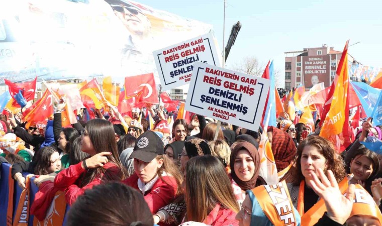 Denizli, Cumhurbaşkanı Erdoğanı bekliyor