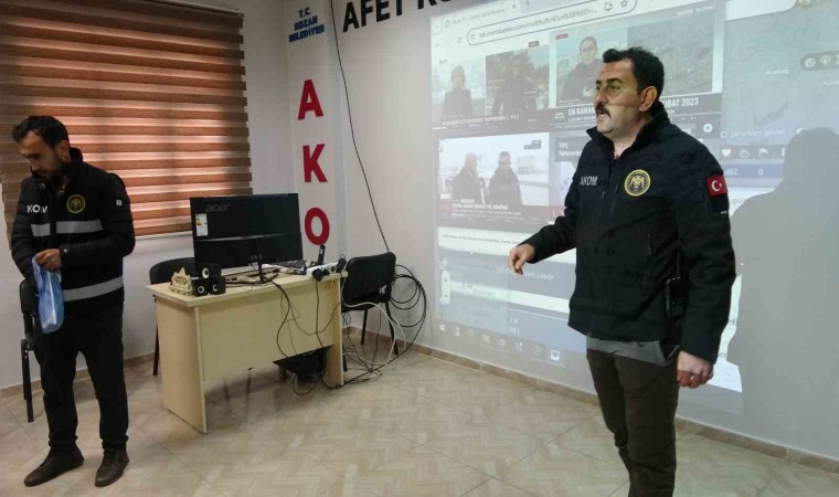 Depremin yıl dönümde AKOMun önemi anlatıldı