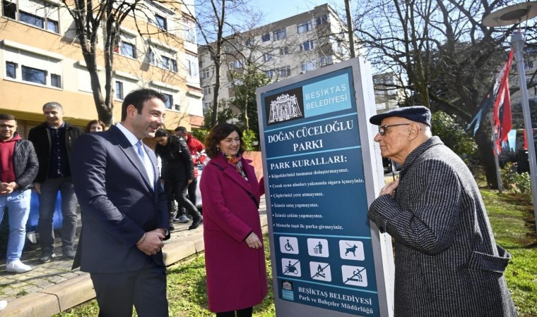 Doğan Cüceloğlunun ismi Beşiktaştaki çocuk parkında yaşayacak