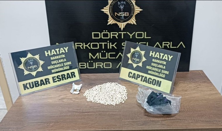 Dörtyolda uyuşturucu madde ele geçirildi